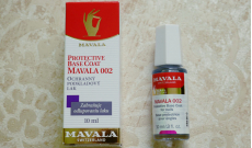 TEST: MAVALA 002 PROTECTIVE BASE - Ochranný podkladový lak